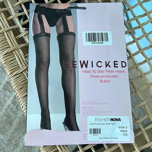 Garter tights - Picture 3 of 5